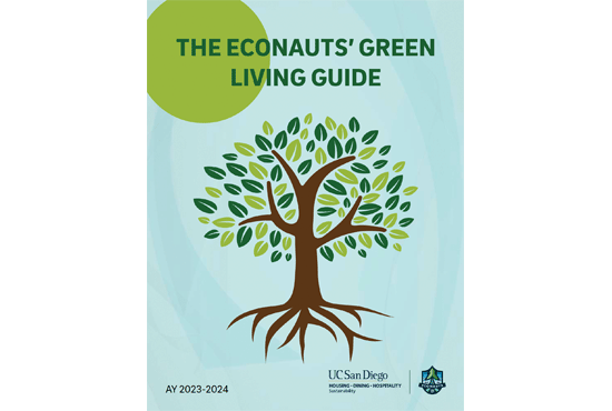 THE ECONAUTS’ GREEN LIVING GUIDE 2023-2024 cover page