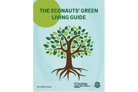 THE ECONAUTS’ GREEN LIVING GUIDE 2023-2024 cover page